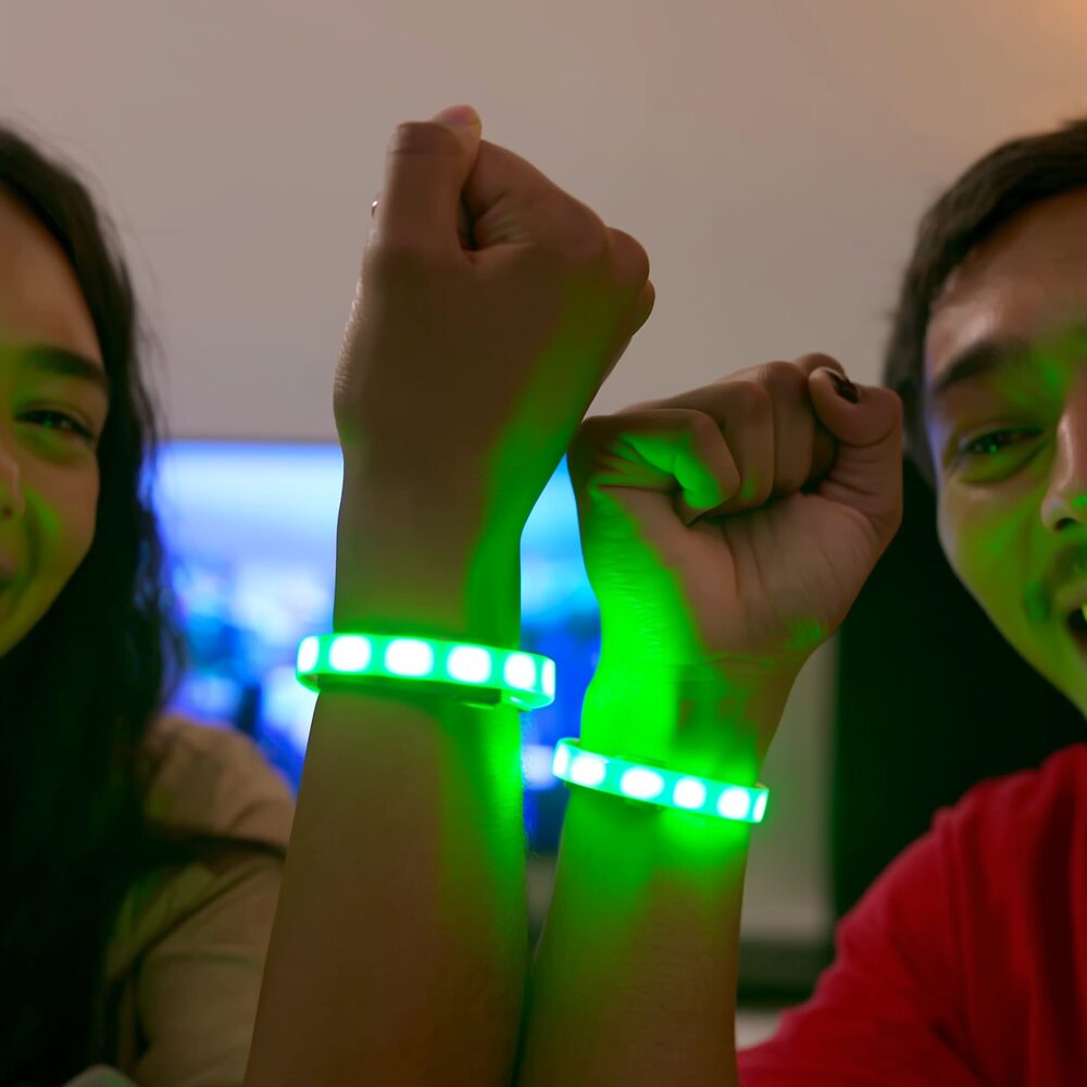 Flash fan gear in use