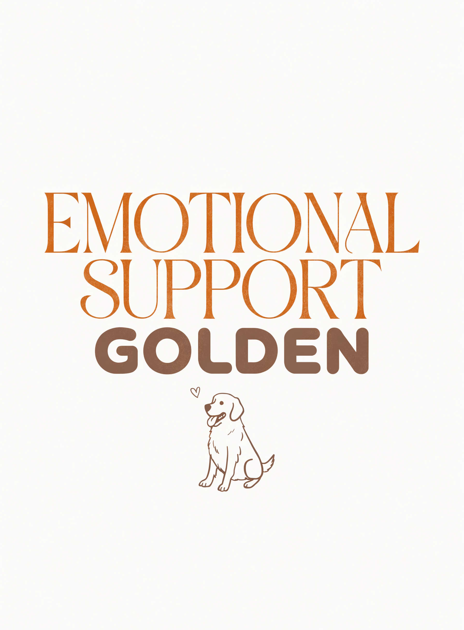 Emotional Support Golden
