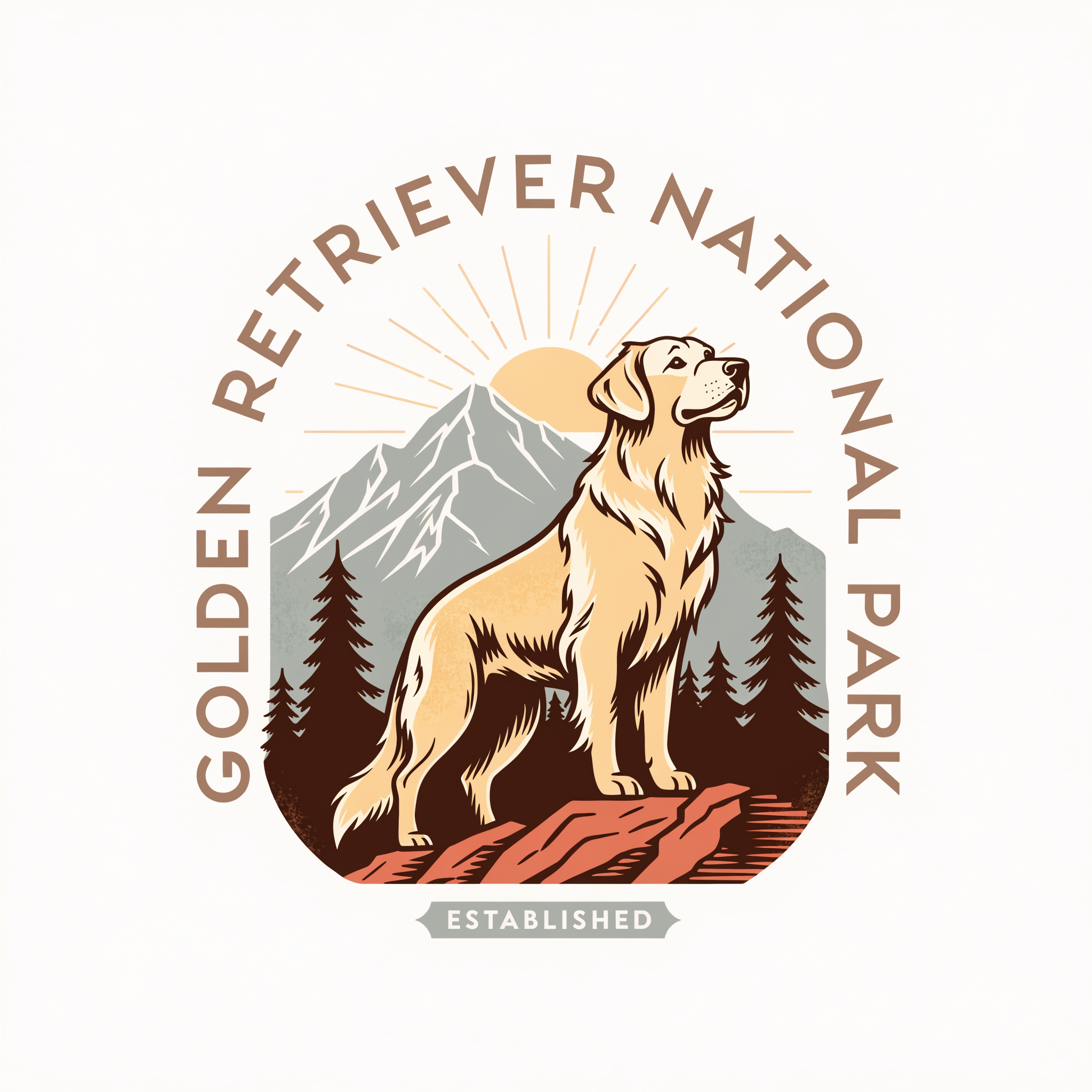 Golden Retriever National Park