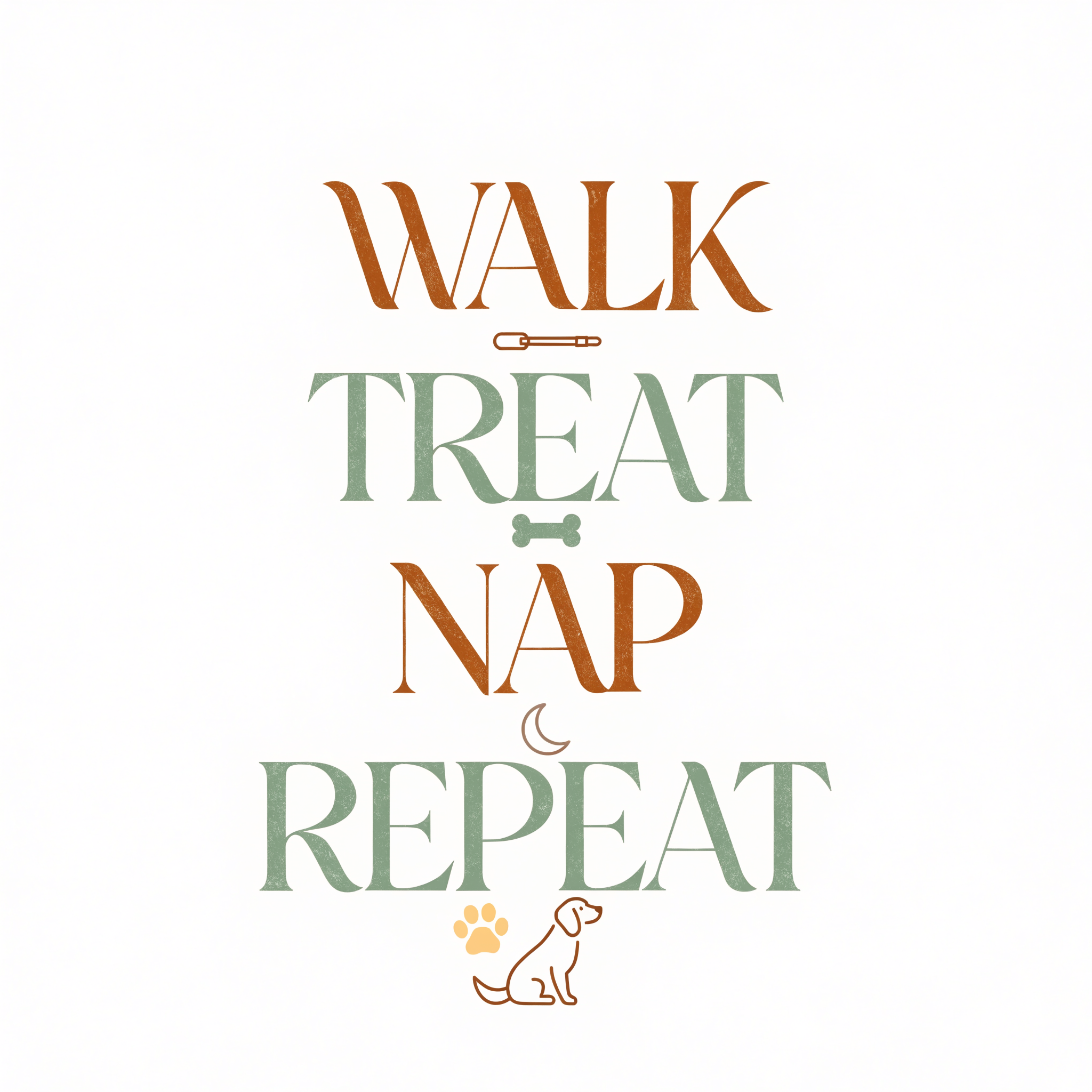 Walk, Treat, Nap, Repeat